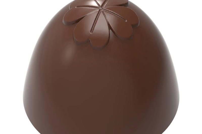 Pralinform Kupol med Fyrklöver – Chocolate World